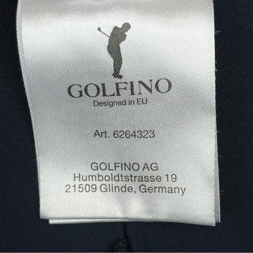 Golfino Dry Comfort Navy Blue Striped Active Golf Skirt / Skort Sz 8 (M) - Picture 7 of 9